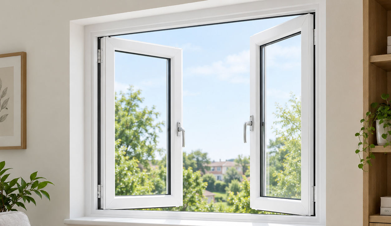 UPVC casement windows