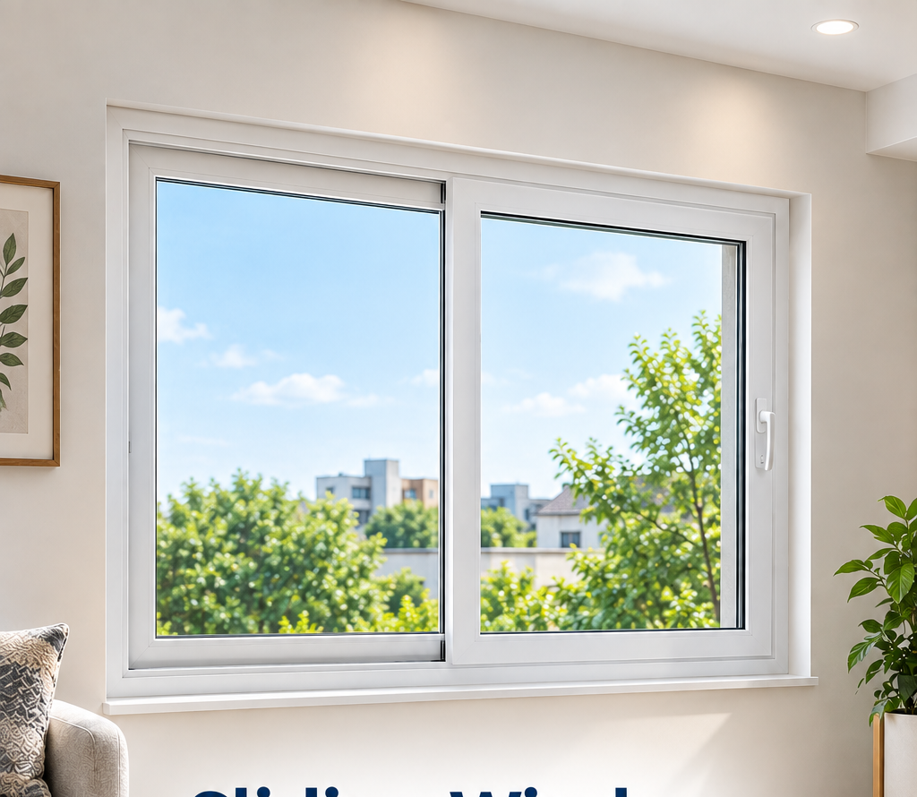 UPVC sliding window